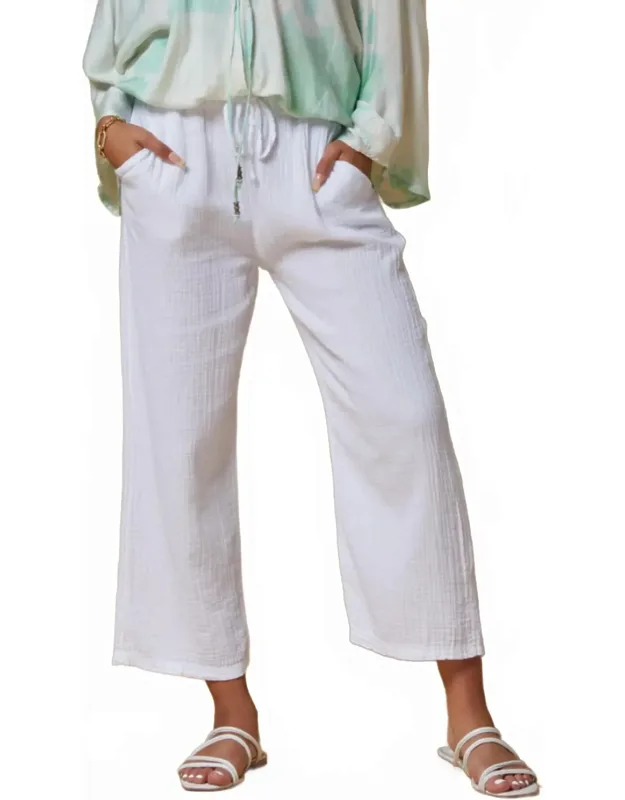 Cotton Bell Pants