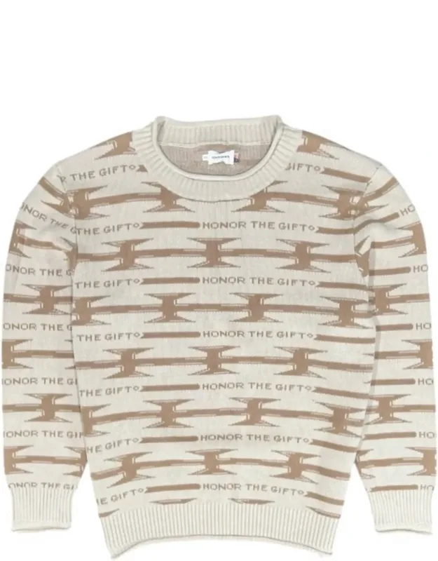 H Wire Knit Sweater