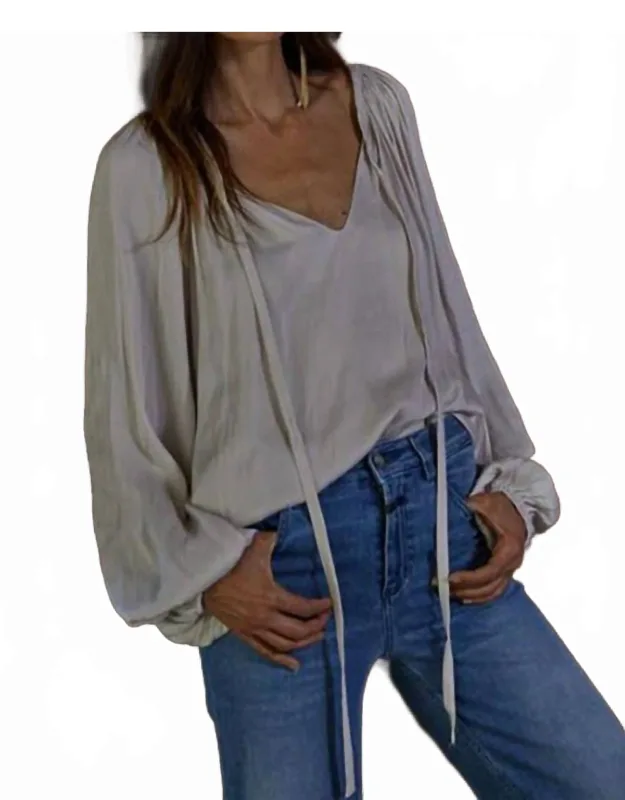 Sue Satin Top