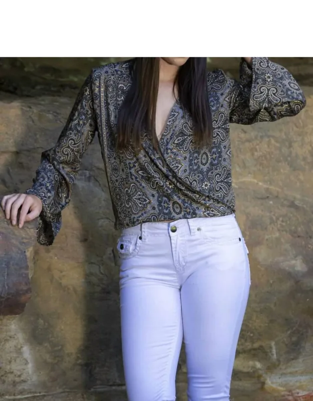 Astrid Wrap Top