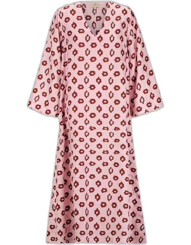 Ripple Lotus Maxi Dress