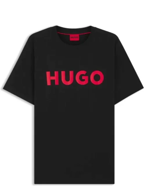 Regular-fit T-shirt In Cotton Jersey With Logo Artwork