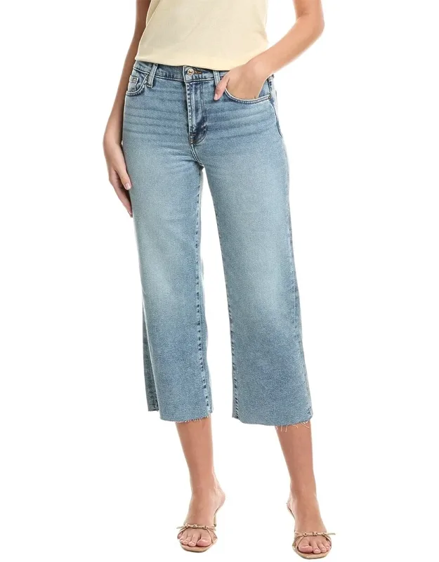 Luxe Vintage Cropped Trouser Jeans