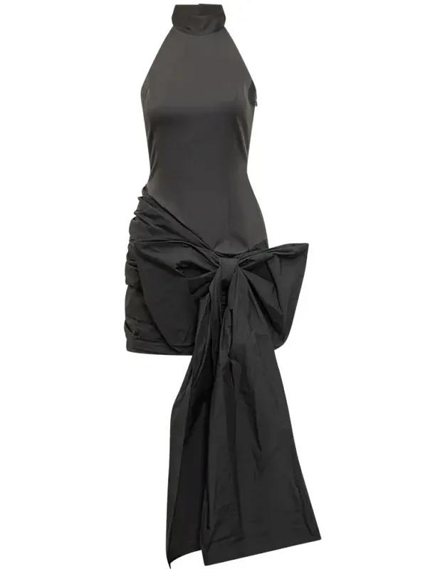 Satin Bow Dress
