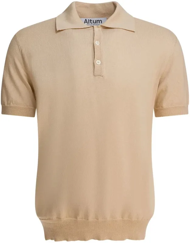 Short Sleeve Polo Shirt In Cotton