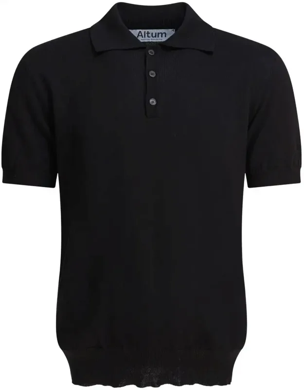 Short Sleeve Polo Shirt In Cotton