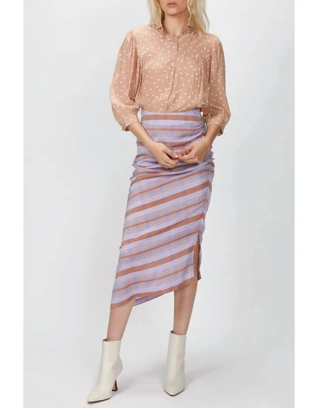Shirred Pocket Blouse
