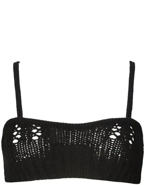 Crochet Knit Bra