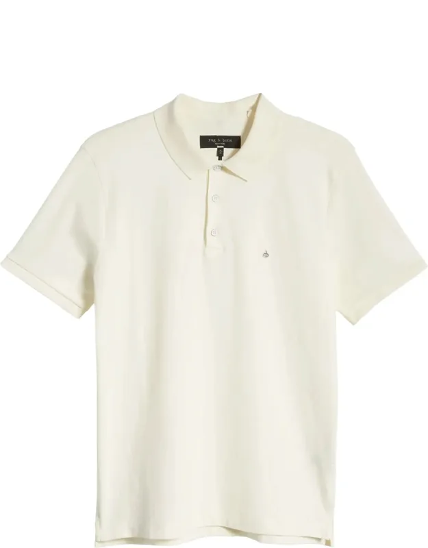 Interlock Knit Polo Shirt