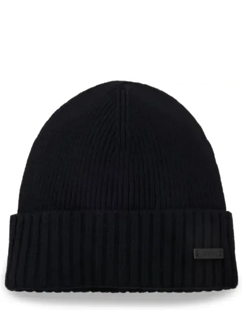 Beanie Hat In Virgin Wool