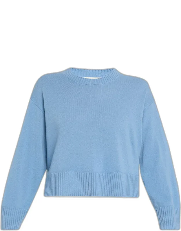 Crewneck Cashmere-blend Sweater