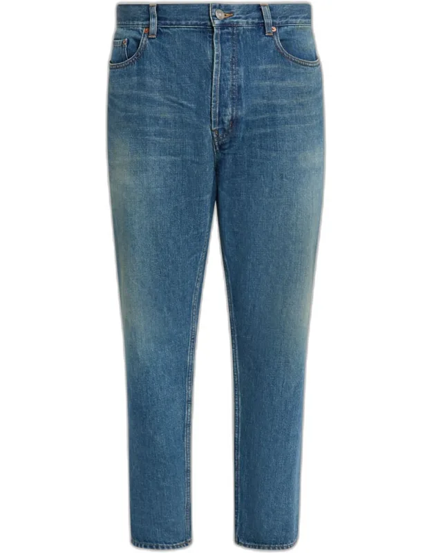 Denim Hi Rise Long Mick Jeans