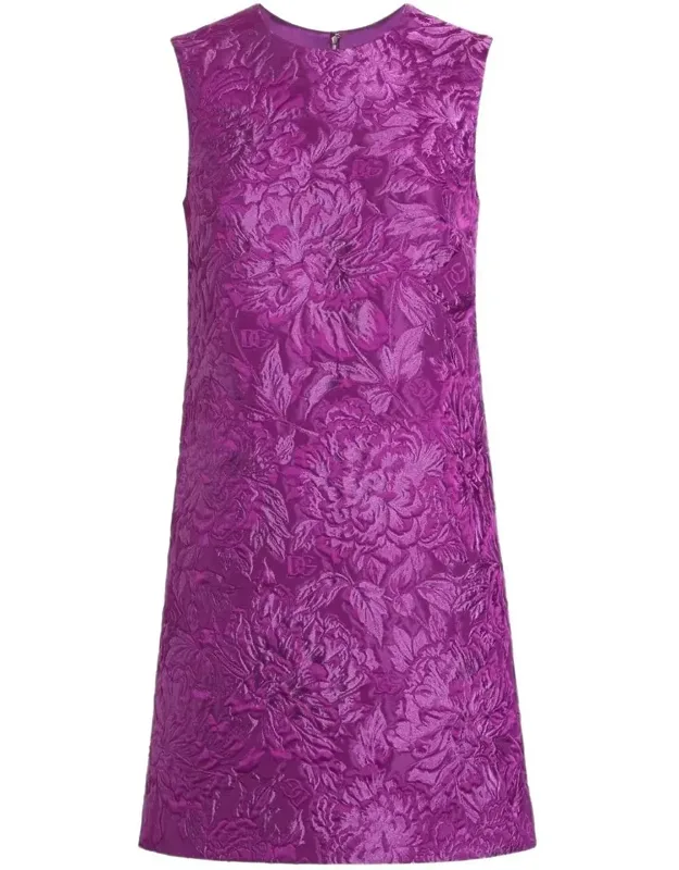 Brocade Mini Dress