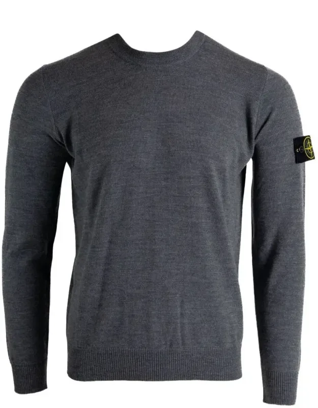 Lightweight Wool Crew Neck Pullover