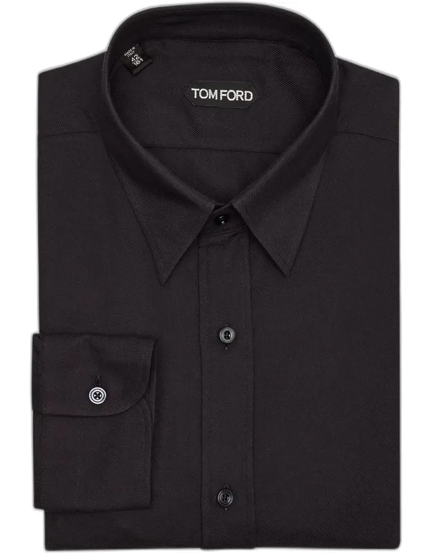 Textured Cotton-cashmere Shirt
