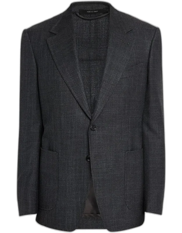 Shelton Sharkskin Sports Jacket