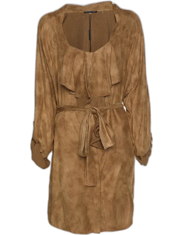 Velvet Belted Tunic