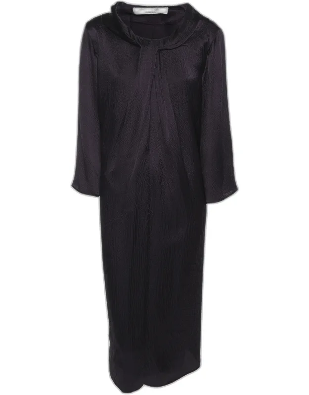 Crepe Tunic Mini Dress