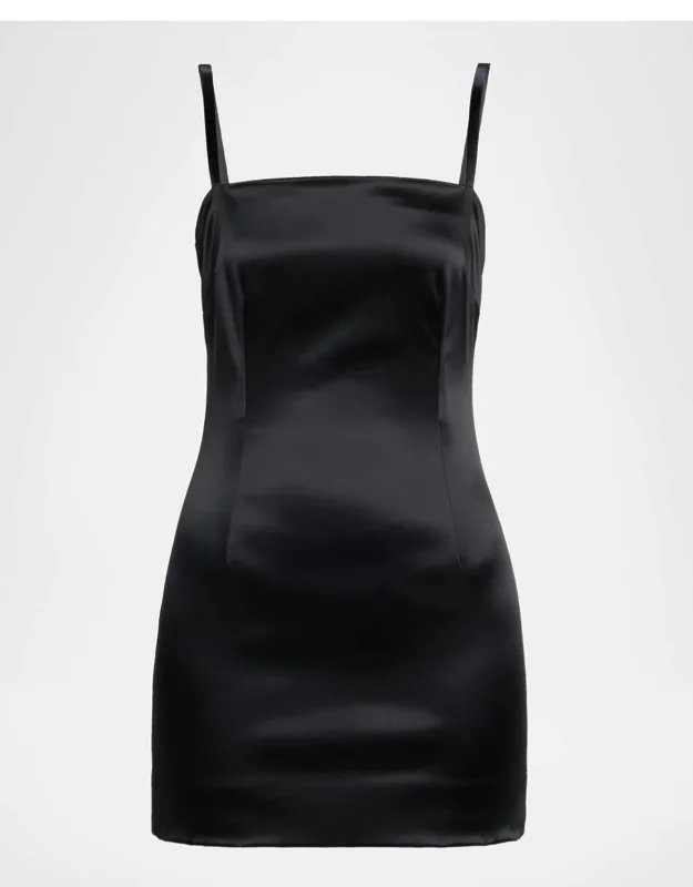 Lace-up Mini Dress