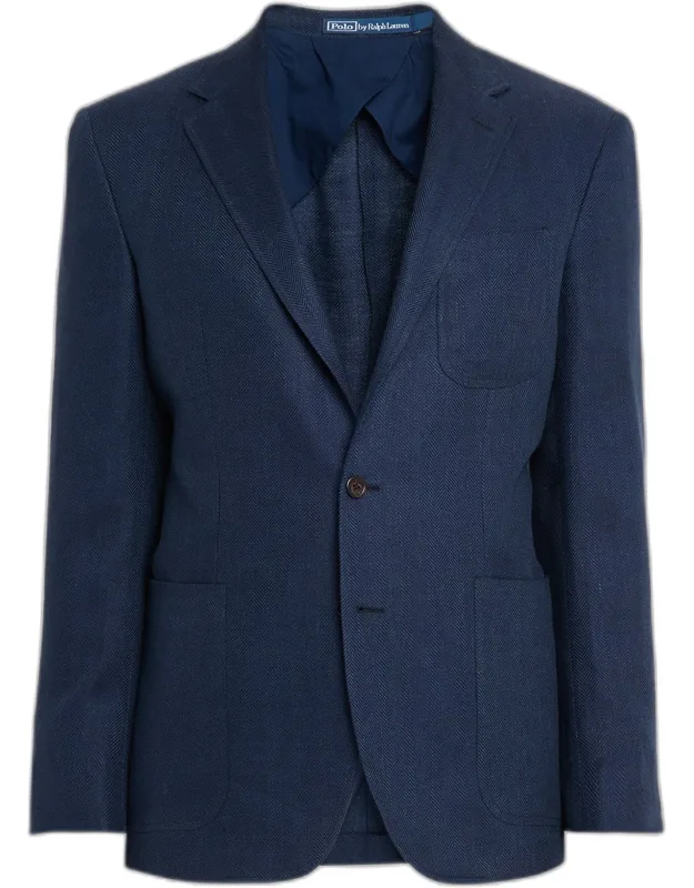 Tailored Herringbone Sport Coat