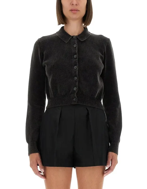 Cardigan With Collar