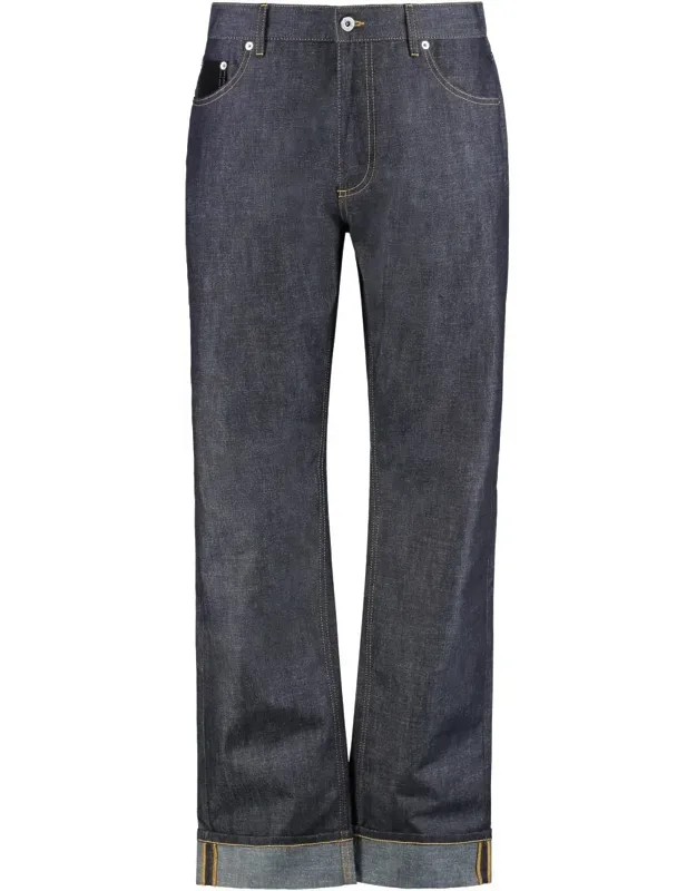 5-pocket Straight-leg Jeans