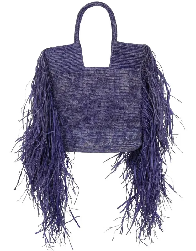 Kifafa Raffia Tote Bag