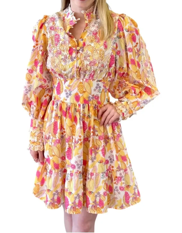 Floral Long Sleeve Dress