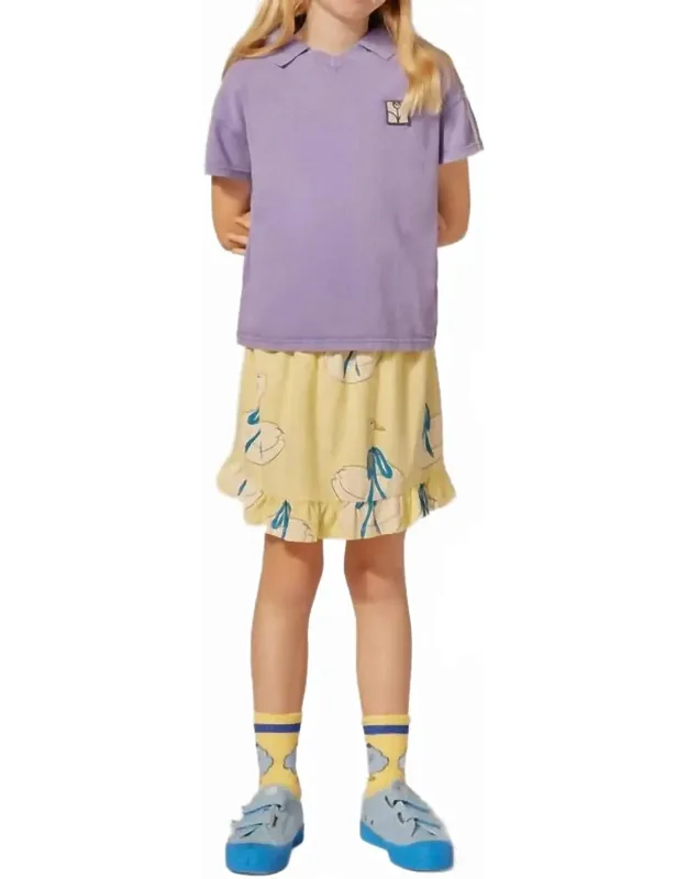 Swans Allover Skirt