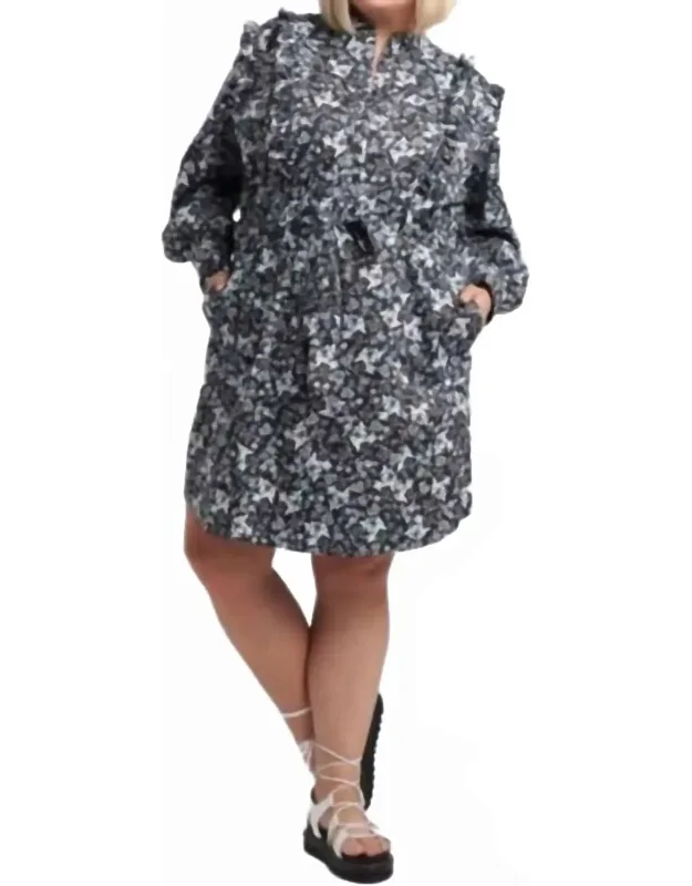 Primrose Ruffle Shirt Dress