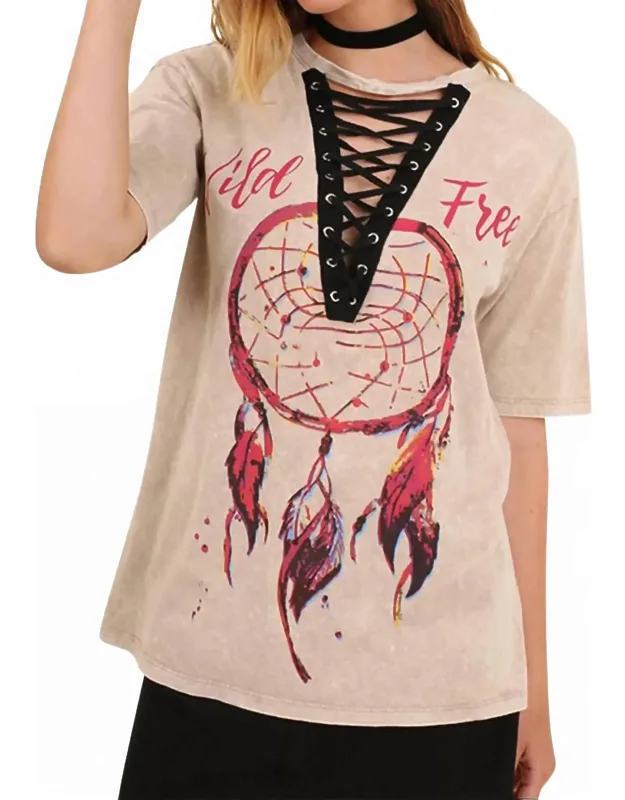 Dream Catcher Graphic Top