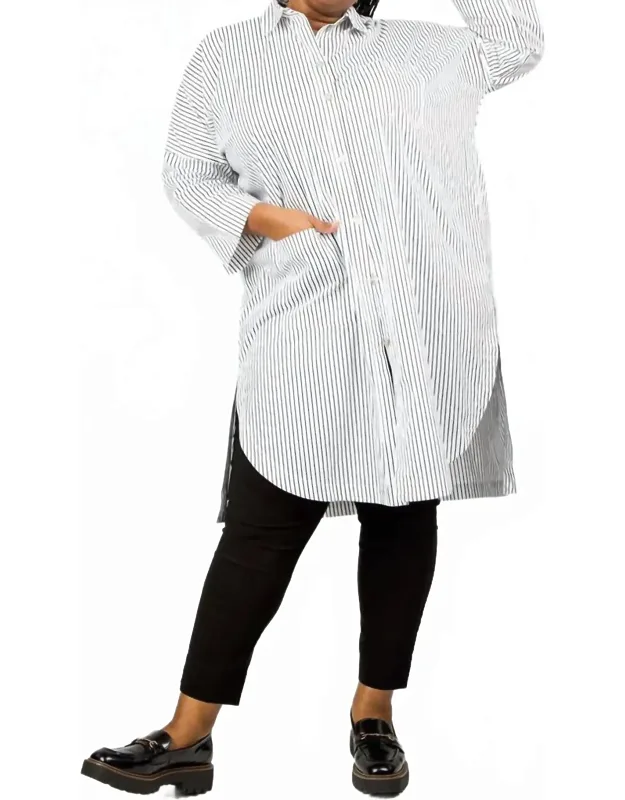 Core Cotton Shirt Dress