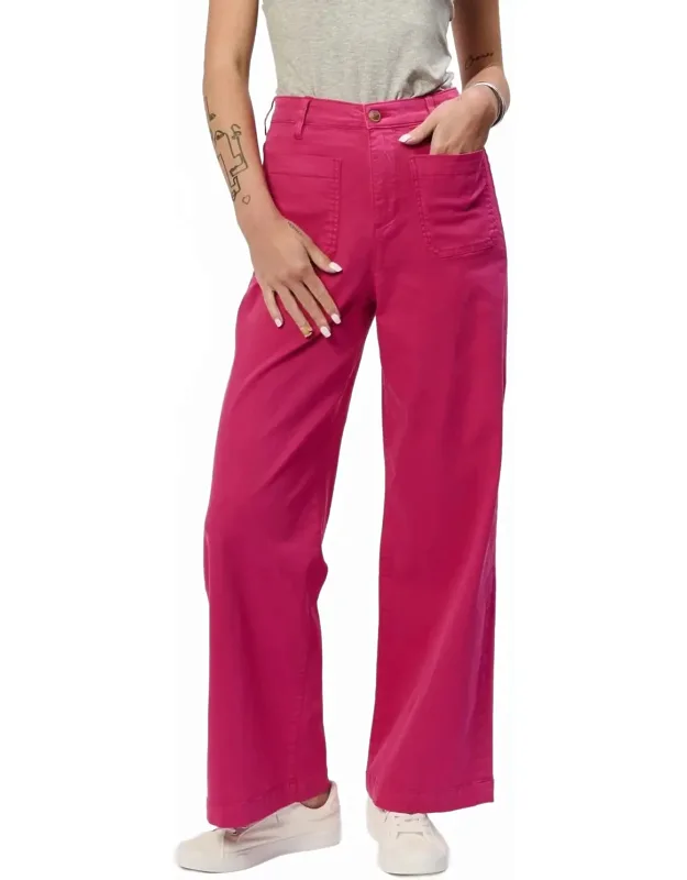 Bristol High-rise Wide-leg Pants