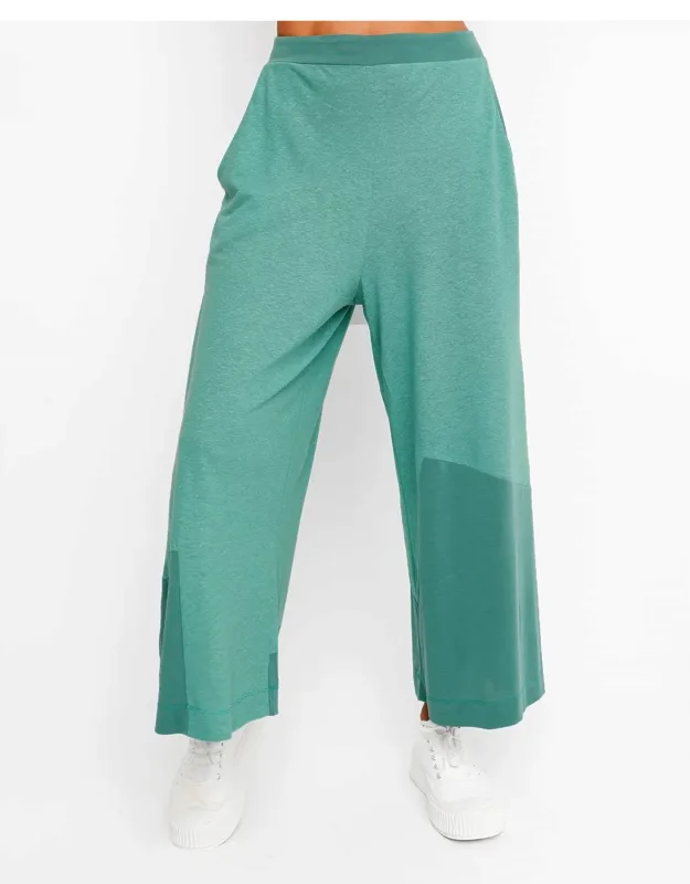 Cropped Wide Leg Pants