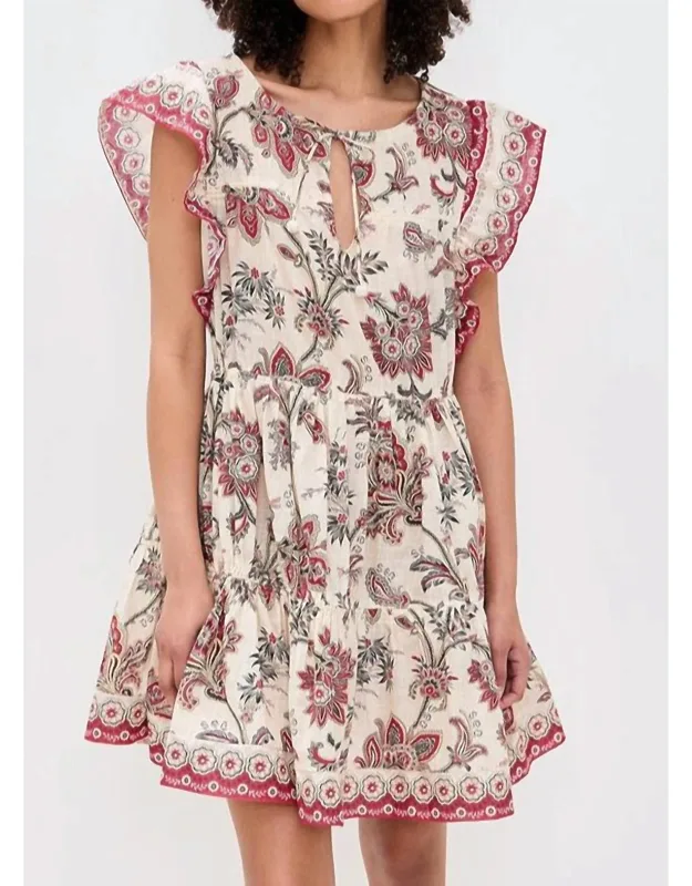 Print Tunic Mini Dress