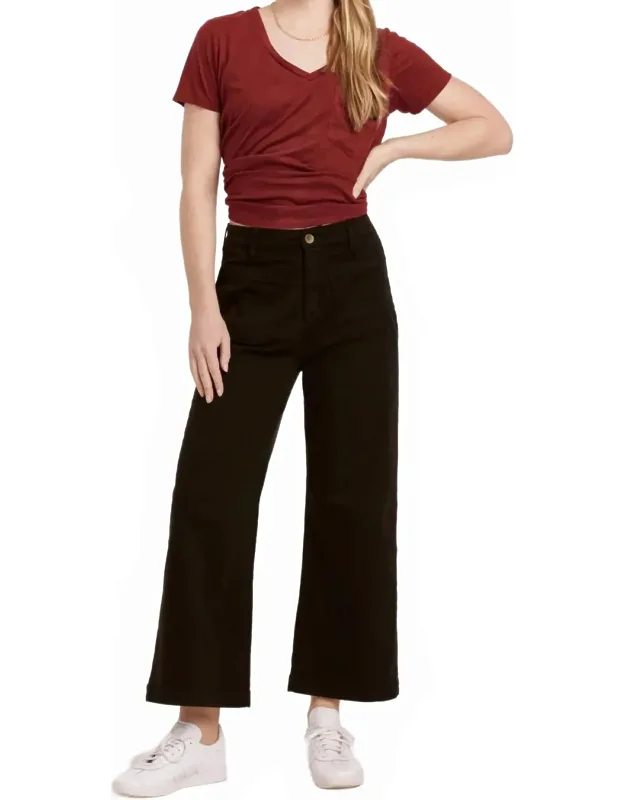 Bristol High-rise Wide Leg Pants