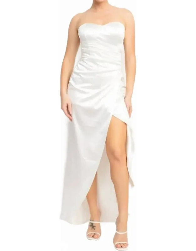 Wrap Tube Dress