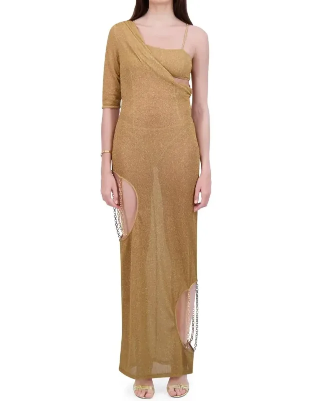 Gilded Goddess Dress