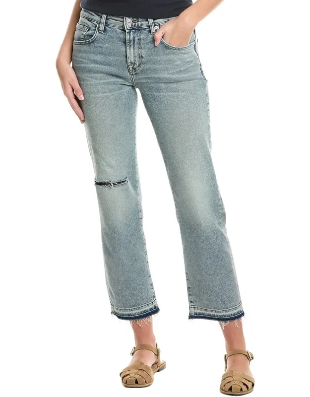 Calie Shore Break Straight Ankle Jeans