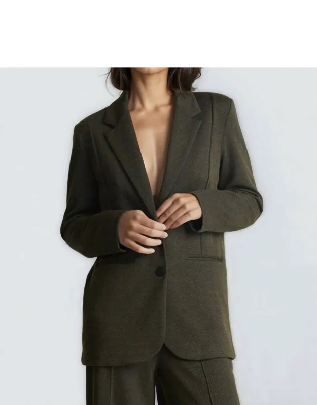 Jacquard Lizard Blazer