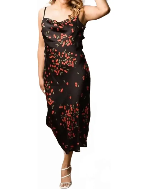 Sweet Cherry Slip Dress