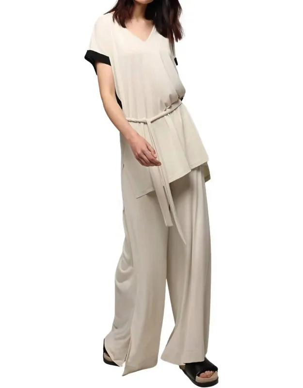 Belted Tunic Top