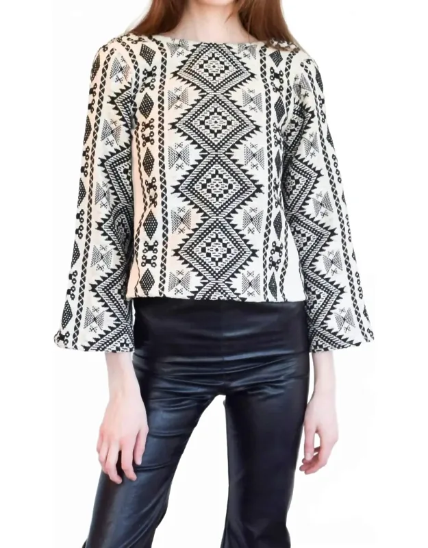 Sparkle Handloom Top
