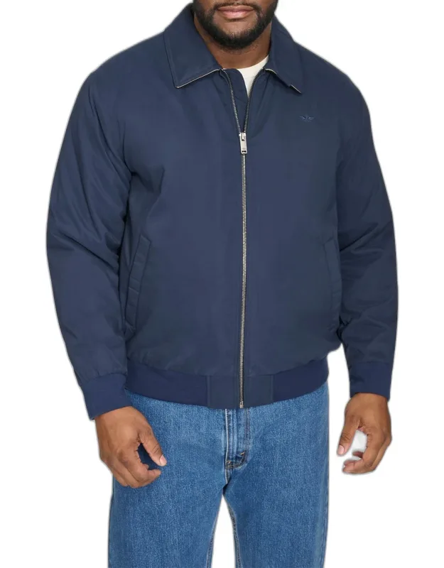 Tailored Fit Micro Twill Golf Bomber Jacket