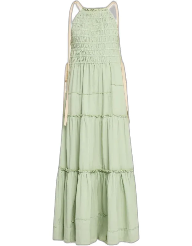 Smocked Maxi Dress