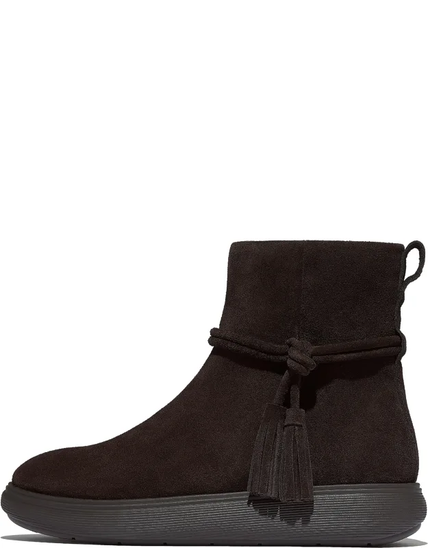 Tassel Suede Short Boots
