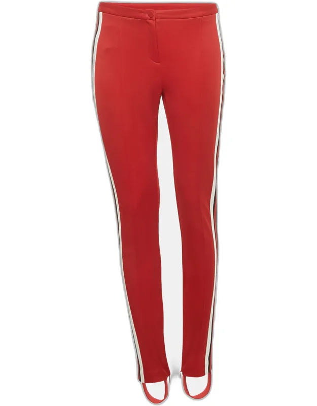 Jersey Striped Stirrup Pants