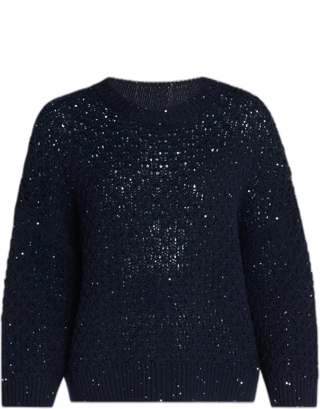 Open-knit Wool Sweater