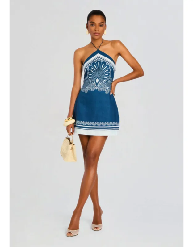 Linen Mini Dress