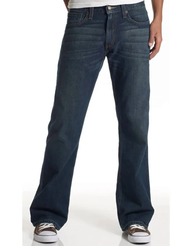 Slim-fit Boot-cut Lower-rise Jeans